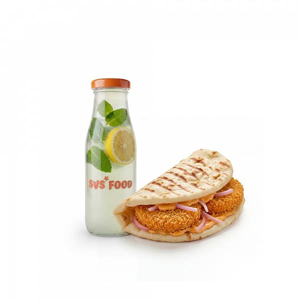 Naan + Beverage