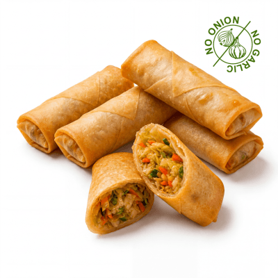 Jain Spring Rolls ( Without Onion & Garlic )